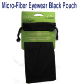 Black Micro-Fiber Eyewear Pouch