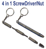 4 in 1 Metal Eyewear Screw Driver