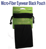 Black Micro-Fiber Eyewear Pouch