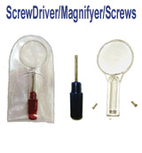 Screw Driver & Magnifyer